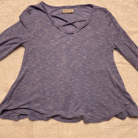 Tucker and Tate long sleeve blue shirt with front detailing. - Picture 2 of 3